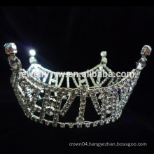 hot!!!!Rhinestone crystal pageant crown&tiara